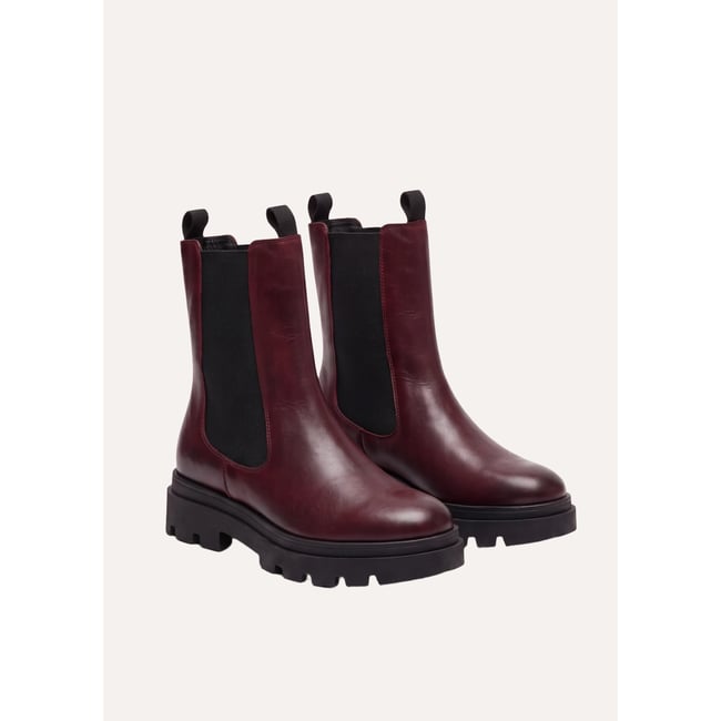 Bottines chelsea en cuir - LA FEE MARABOUTEE