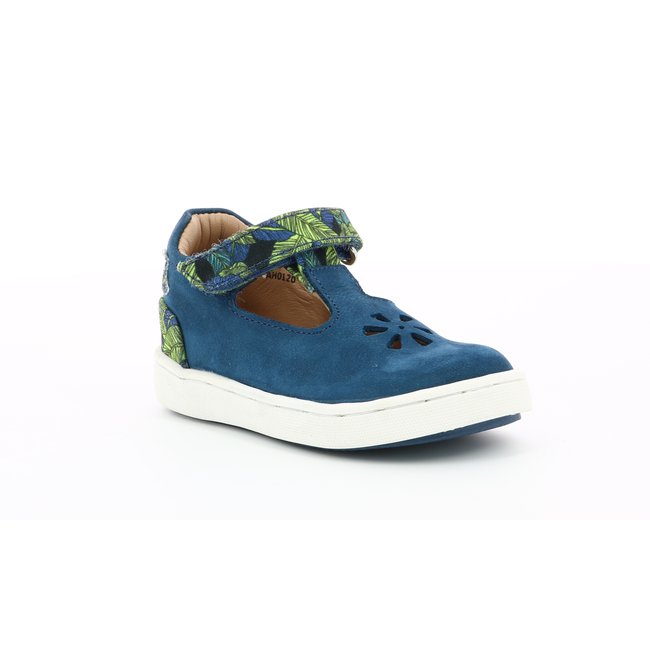 Salomés Cuir SIOMBO bleu <span itemprop=