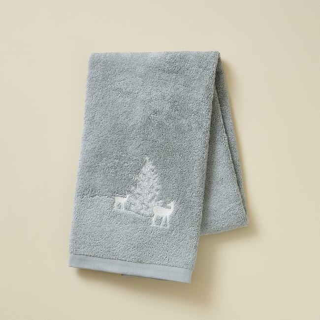 Serviette de toilette TRESOR DES FORETS - SYLVIE THIRIEZ