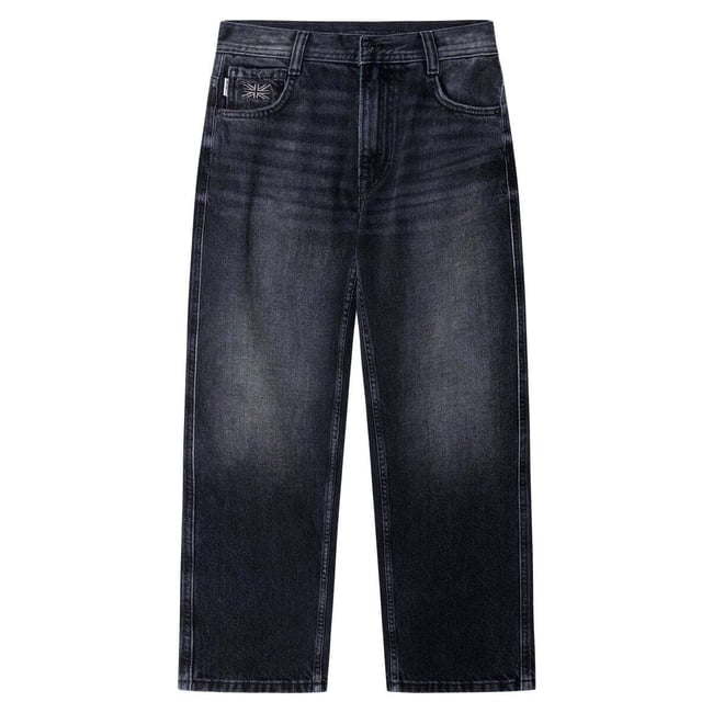 Dan - Jean Coupe Large, Taille Moyenne denim <span itemprop=