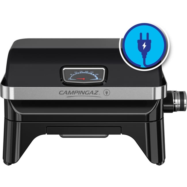 Barbecue électrique attitude 2GO noir à poser, 48x26 cm - CAMPINGAZ