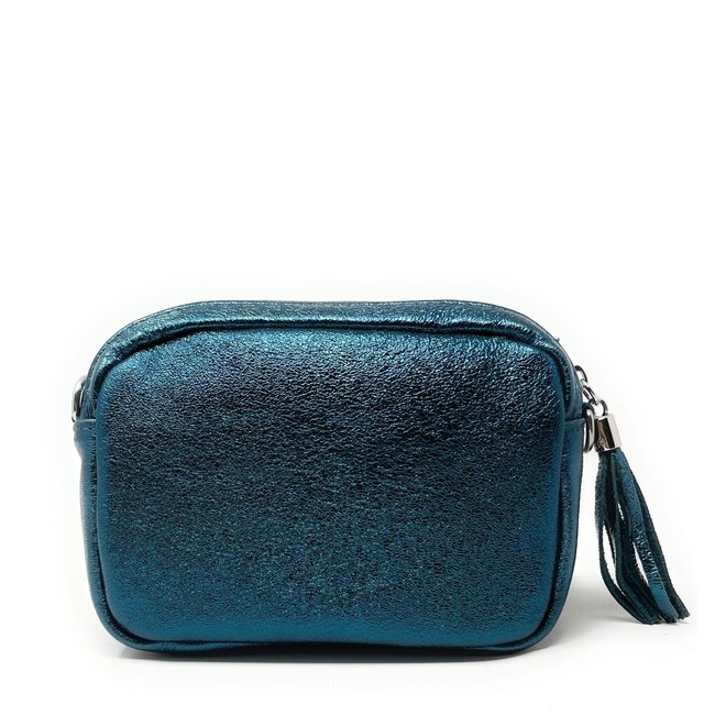Sac trotteur à bandoulière en cuir grainé LITTLE SEVILLE - OH MY BAG