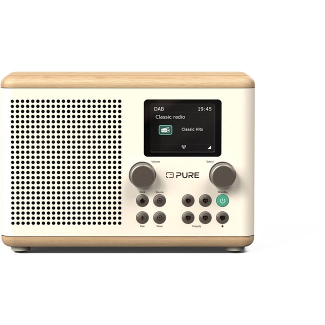 Radio DAB Classic H4 Cotton White coton blanc <span itemprop=