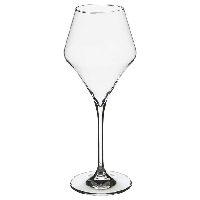 Lot de 6 verres à vin en verre cristallin 27 cl CLARILLO Couleur transparent <span itemprop=