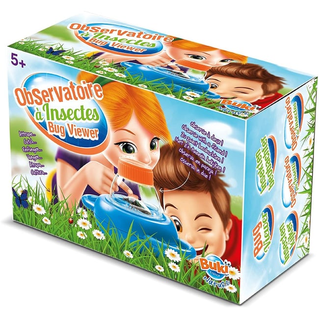Buki BL052 Aspirateur Insectes + BL010 Observatoire - Kit Scientifique Enfants Dès 5-6 Ans