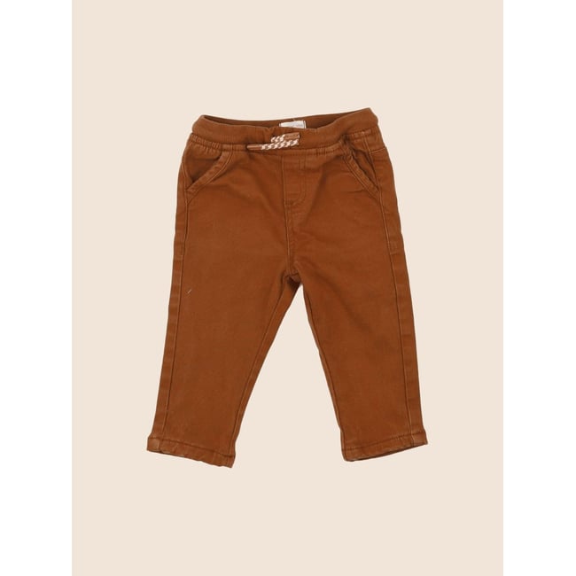Pantalon - Très bon état marron <span itemprop=