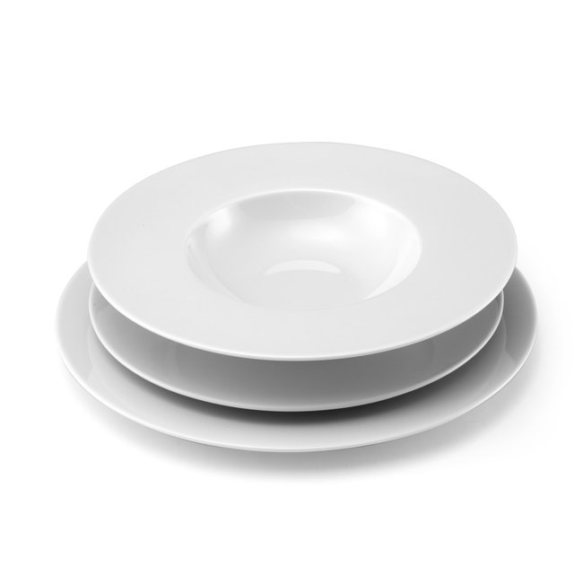 Service 18 pièces - DOWNTOWN Couleur blanc <span itemprop=