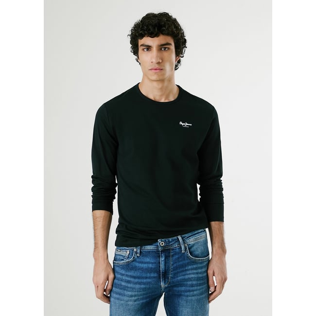T-shirt de mangas compridas stretch Original - PEPE JEANS