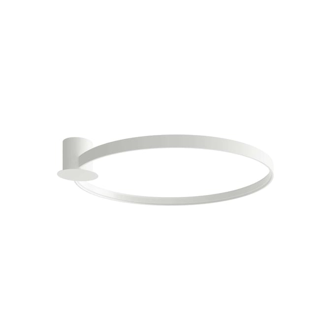 Plafonnier Aluminium Blanc LED 1 Rio Couleur blanc <span itemprop=
