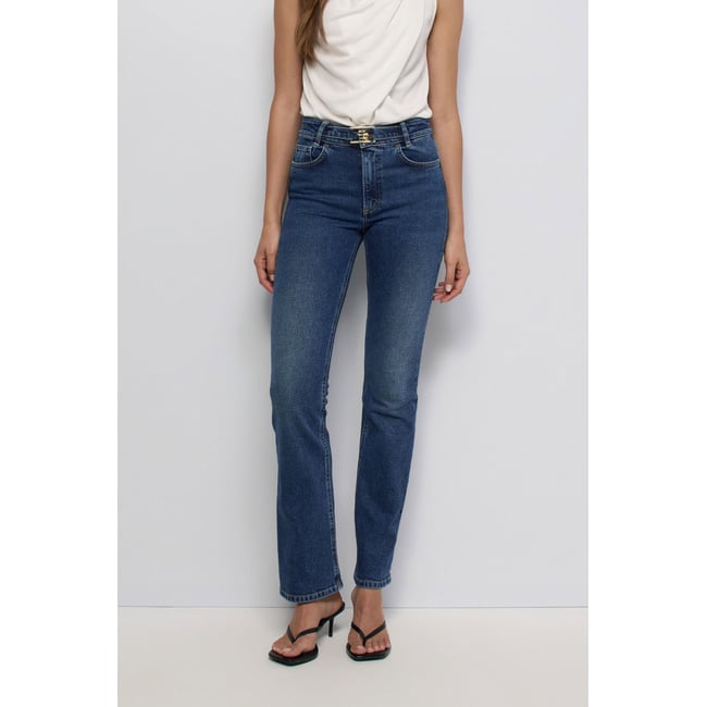JEAN DESTINY PUSH UP BOOTCUT bleu denim <span itemprop=