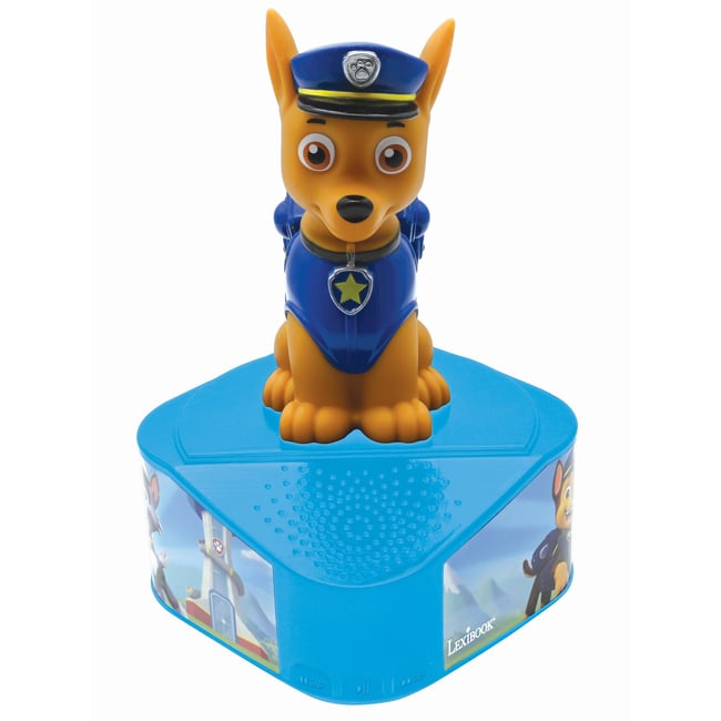 Enceinte Bluetooth avec figurine lumineuse de Chase bleu <span itemprop=