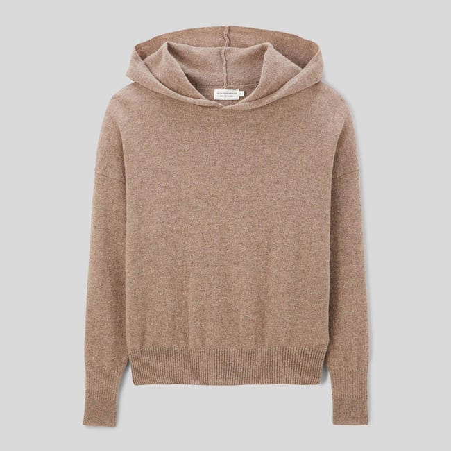 Sweat à capuche en cachemire - MONOPRIX
