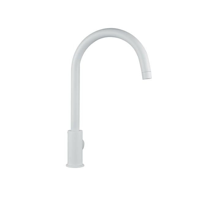 Mitigeur de cuisine en zamak, LOA blanc <span itemprop=