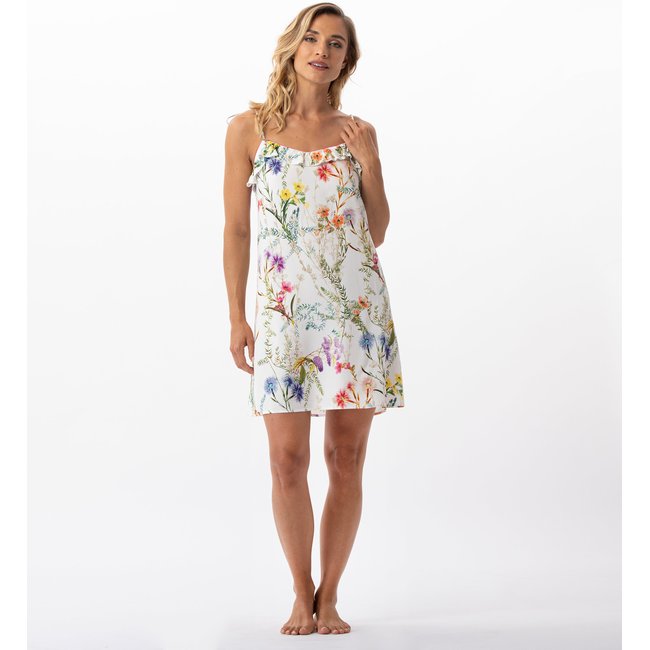 Nuisette imprimée fleurs en 100% viscose RIVIERA 703 multicolore <span itemprop=