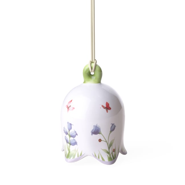 Ornement Campanule NEW FLOWER BELLS Couleur blanc <span itemprop=