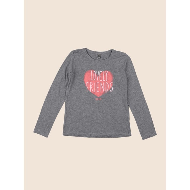 Tee-shirt - Très bon état gris <span itemprop=