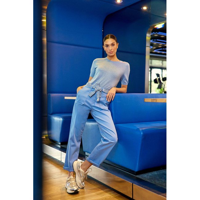 Pantalon droit uni MARISOL - LA PETITE ETOILE