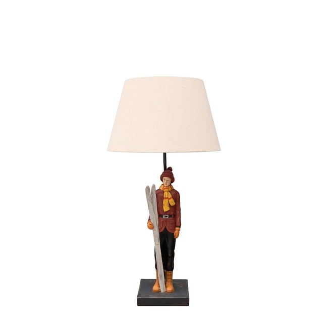 Lampe à poser en résine SKIEUR Couleur v300233 <span itemprop=