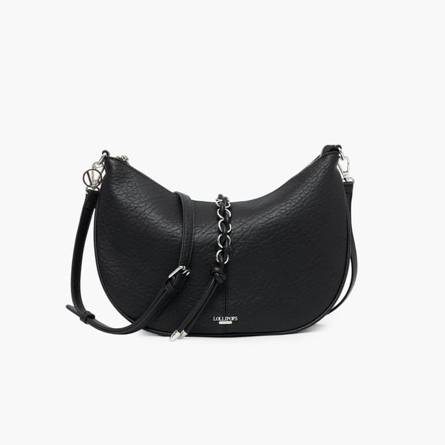 Sac hobo  Traicy argenté,noir <span itemprop=