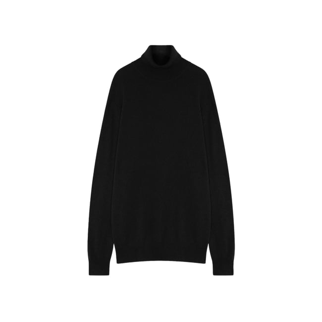 Pull Col Roulé Noir Connor noir <span itemprop=