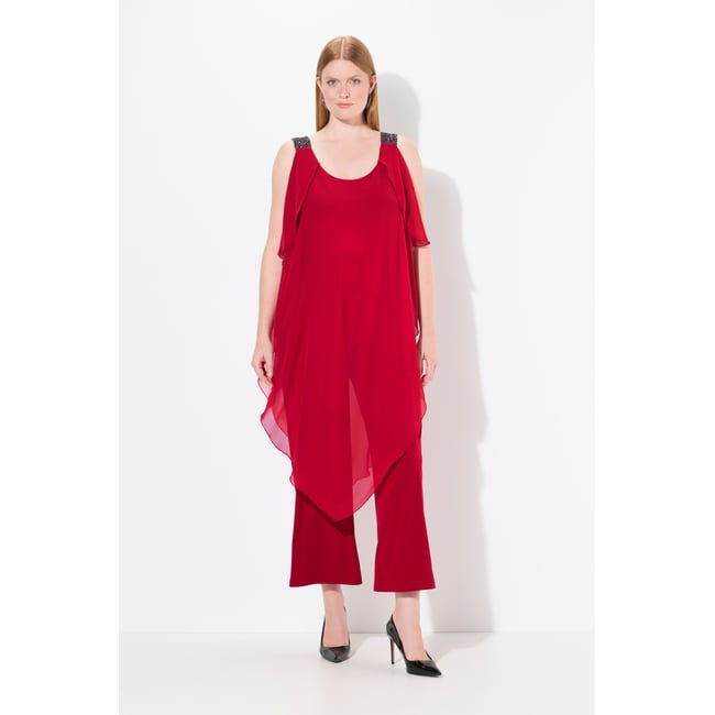 Combinaison doublée rouge clair <span itemprop=
