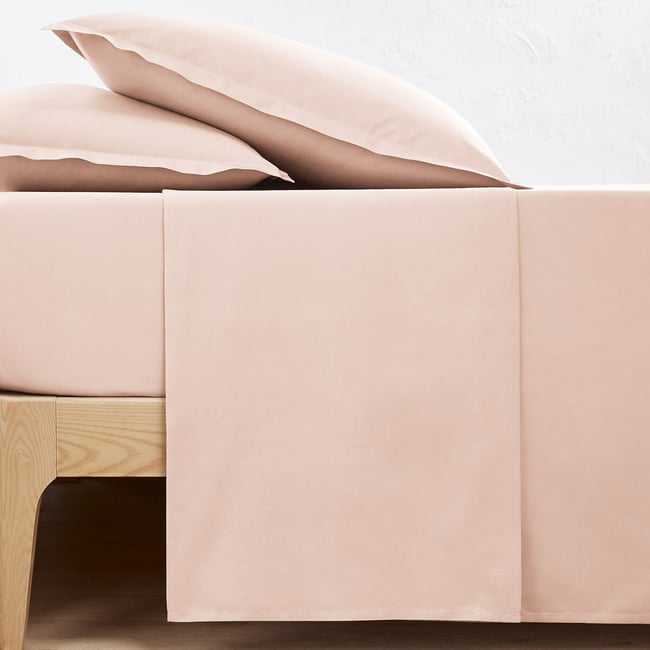 Scenario Plain Cotton Percale Flat Sheet - LA REDOUTE INTERIEURS