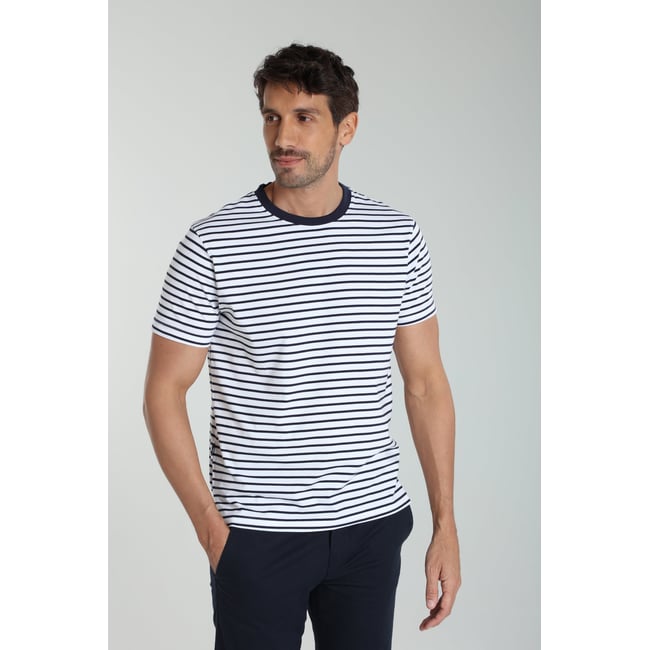 T-shirt manches courtes coton STRIPES - GENTLEMAN FARMER