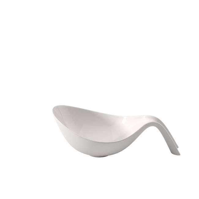 Saladier Avec Anse FLOW Couleur blanc <span itemprop=
