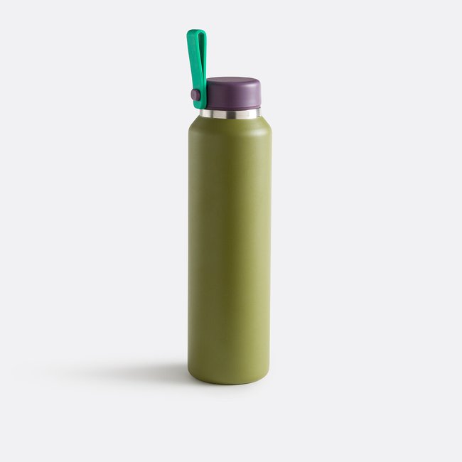 Botella térmica de metal, 50 cl, Zaho verde <span itemprop=