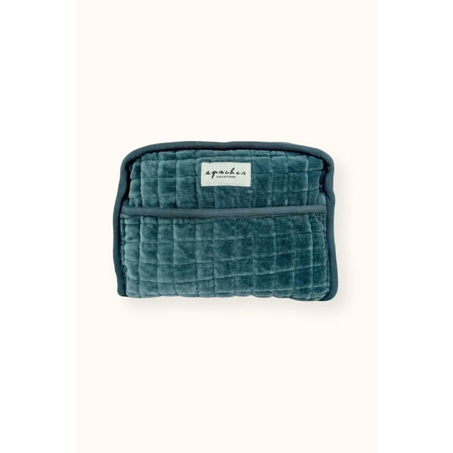 Borsa da toilette in velluto, RAHANA - APACHES COLLECTIONS