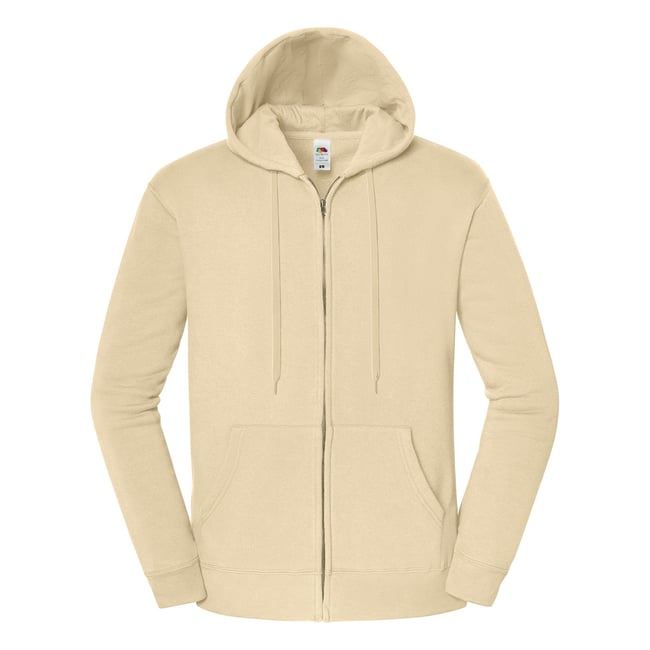 Veste à capuche ICONIC PREMIUM beige <span itemprop=