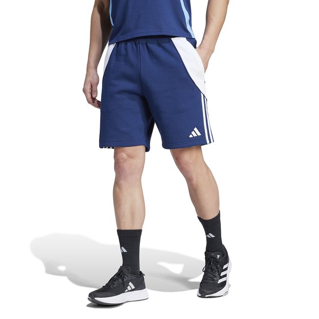 Short de football Tiro bleu marine <span itemprop=