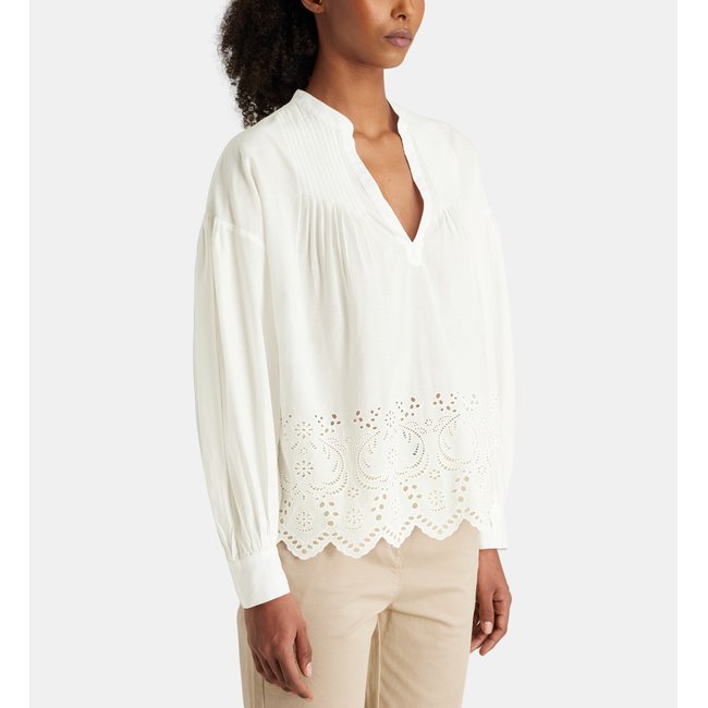 Blouse Ample Ligor Broderies Coton Bio - JODHPUR