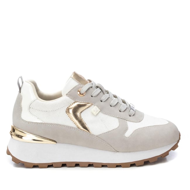 Baskets Plaine Décontractée Lacets blanc <span itemprop=