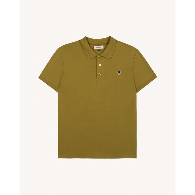 Polo LUMIGNY LUMIGNY kaki foncé <span itemprop=