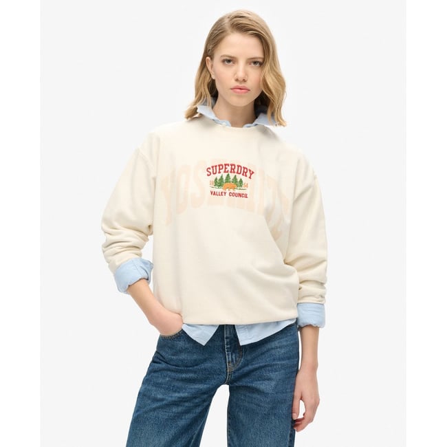 Sweat ample ras du cou Travel Souvenir - SUPERDRY