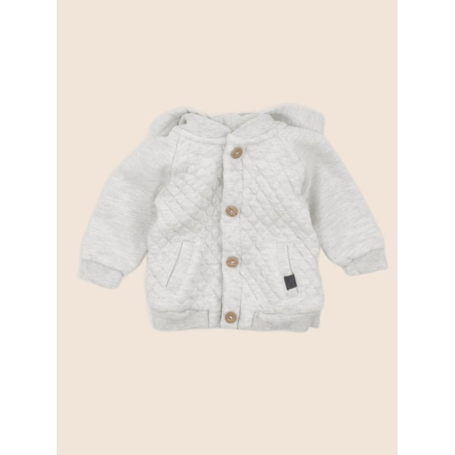 Veste - Bon état gris <span itemprop=