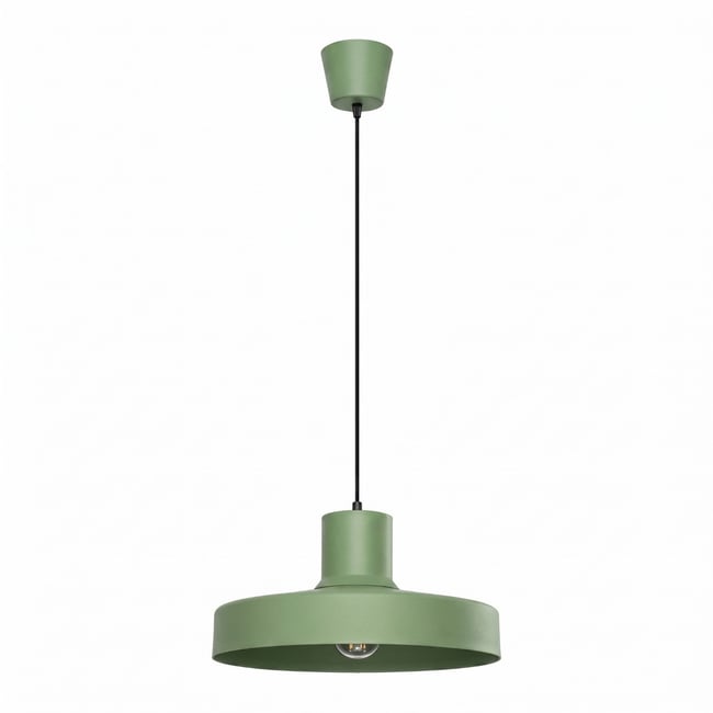 Suspension Acier Sauge E27 1 BILO Couleur sauge <span itemprop=