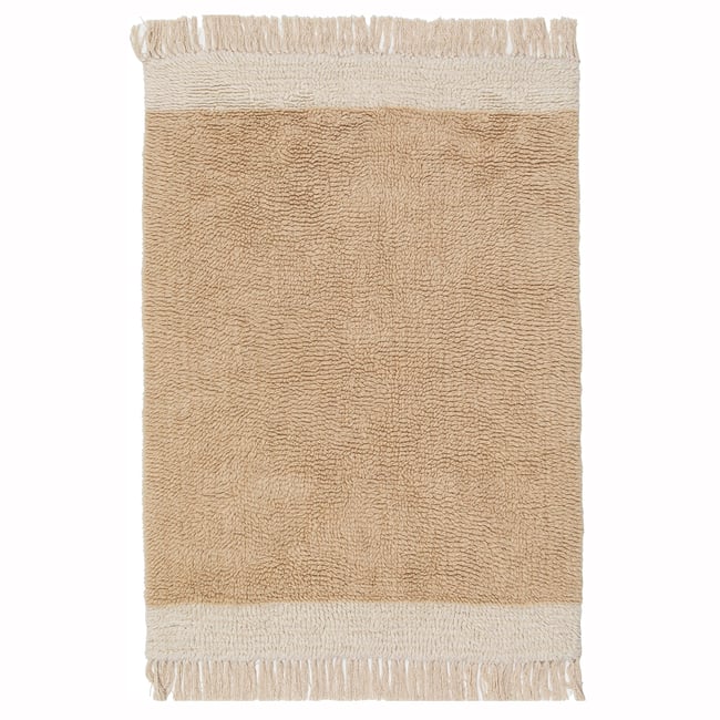 Tapis naturel en laine et coton SUZANNE - AFK LIVING