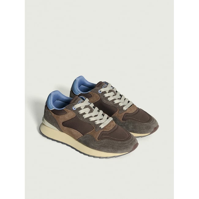 Baskets City Amsterdam marron <span itemprop=