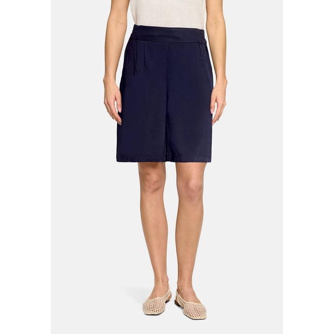 Pantalon d'été à taille élastique dark sky <span itemprop=