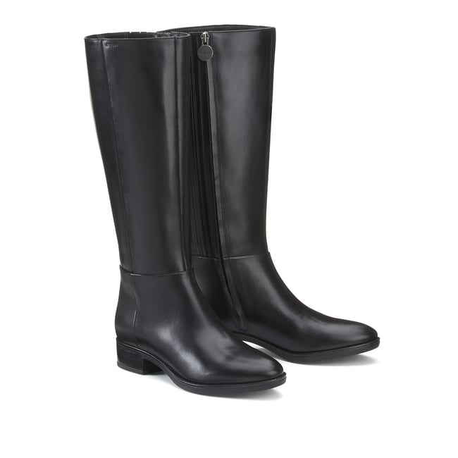 Bottes cuir D Felicity noir <span itemprop=