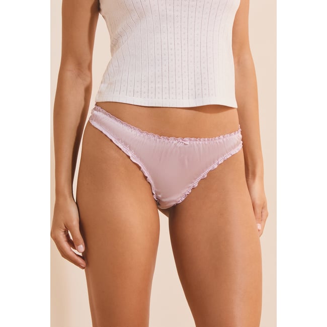 String bloomer satiné NORA SATIN - ETAM