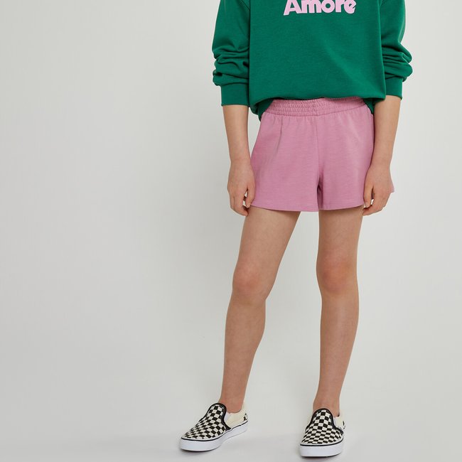 Shorts rosa <span itemprop=