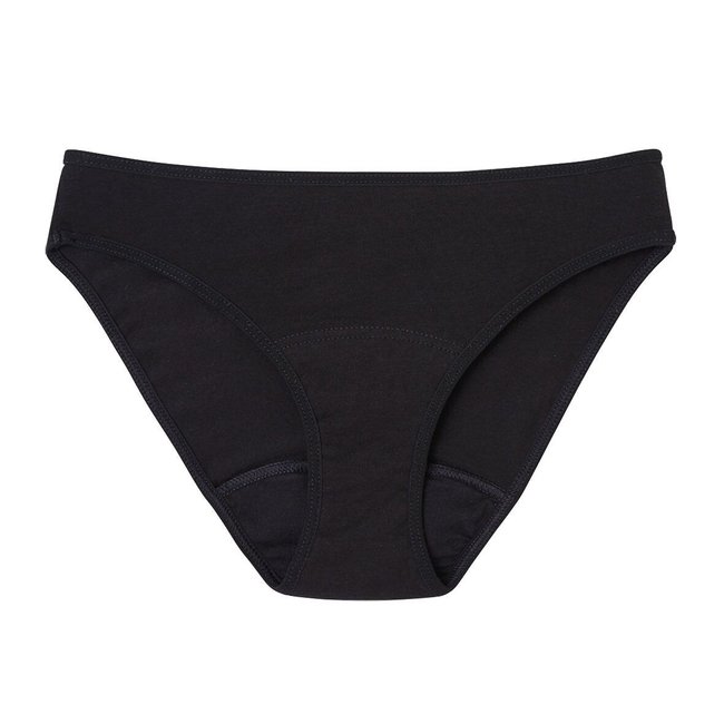 Perioden-Slip, starke Menstruation schwarz <span itemprop=