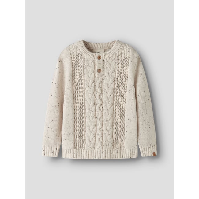 Pull En Maille blanc - turtledove1 <span itemprop=