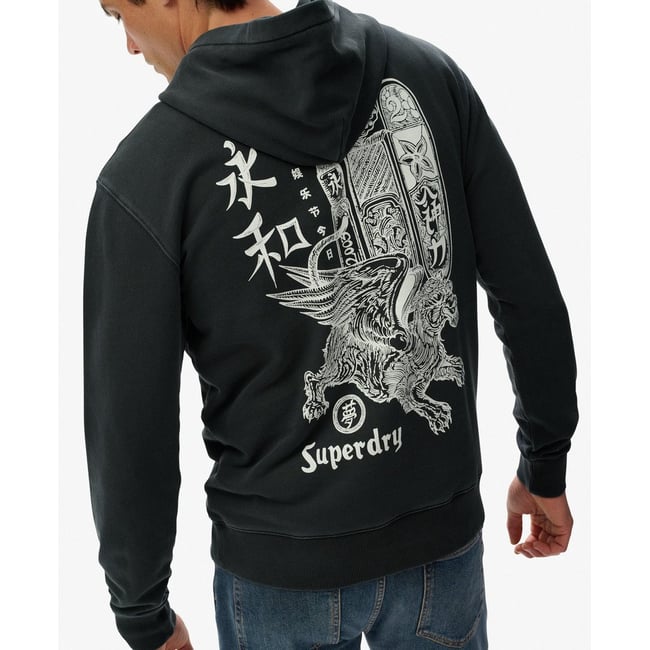 Hoodie Tokyo Narrative Coupe Ample blackboard <span itemprop=