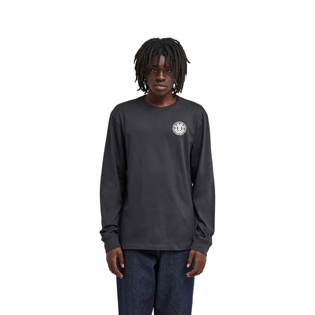T-shirt manches longues SEAL BP noir off black <span itemprop=
