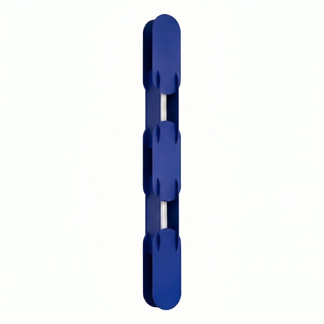 Applique murale Acier Outremer LED 1 Chain Couleur outremer <span itemprop=