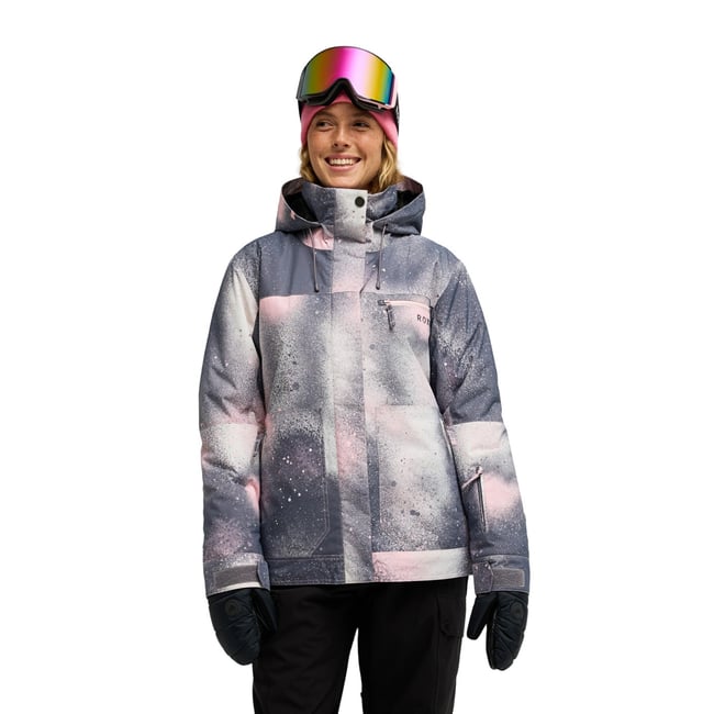 Veste de snow technique BRYLEE. gris shark frostbite <span itemprop=